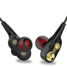 Load image into Gallery viewer, Dual Unit In-Ear Headphones Subwoofer Stereo With Microphone Sports Headphones