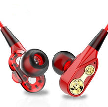 Load image into Gallery viewer, Dual Unit In-Ear Headphones Subwoofer Stereo With Microphone Sports Headphones