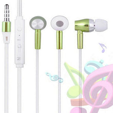 Load image into Gallery viewer, Metallic In-Ear Luminous Wired Headphones